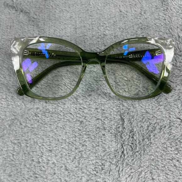 Firmoo Eyeglasses Green Pearl Optical Frame 54-21-145 YD1289 - Picture 6 of 12